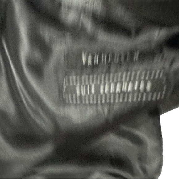 Van Heusen Men Light Grey Crosshatch Pattern 2 Button Suit Jacket Sz 44R EUC - Picture 6 of 12